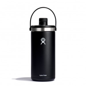 Hydro Flask 128 oz Oasis Bottles Schwarz | 30SUZVNYG