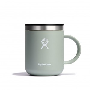 Hydro Flask 12 oz Mug Cups & Tumblers Agave | 09ZCUJPFQ