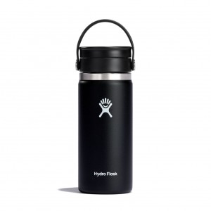 Hydro Flask 16 oz Coffee with Flex Sip Lid Coffee & Tea Schwarz | 49TUANICG