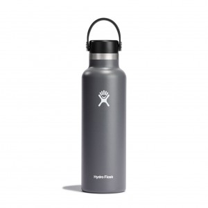 Hydro Flask 21 oz Standard Mouth Bottles Stone | 91XYNKETC