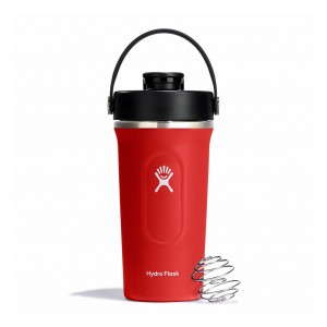 Hydro Flask 24 oz Insulated Shaker Bottle Bottles Goji | 57GTEMBPS
