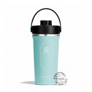 Hydro Flask 24 oz Insulated Shaker Bottle Bottles Dew | 89IFHEOVP