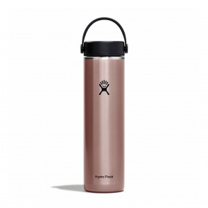 Hydro Flask 24 oz Lightweight Wide Mouth Trail Series Trail Series Quartz | 43JFELOSP