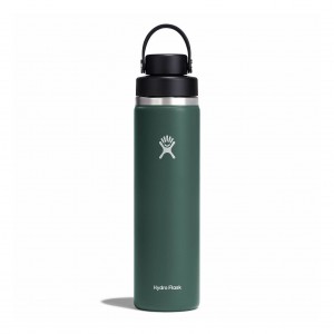 Hydro Flask 24 oz Wide Mouth with Flex Chug Cap Bottles Fir | 75BQGDZVS