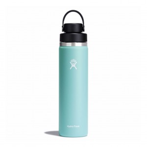Hydro Flask 24 oz Wide Mouth with Flex Chug Cap Bottles Dew | 19KGZYRFC