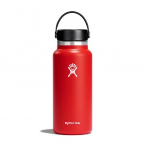 Hydro Flask 32 oz Wide Mouth Bottles Goji | 39MIGLTYS