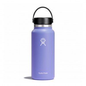 Hydro Flask 32 oz Wide Mouth Bottles Lupine | 17PNYMHOQ