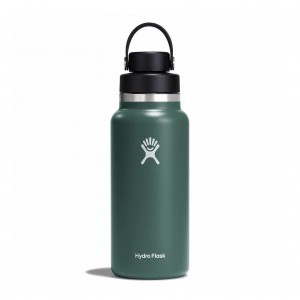 Hydro Flask 32 oz Wide Mouth with Flex Chug Cap Bottles Fir | 36FLSWRBV