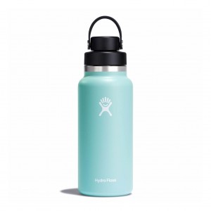Hydro Flask 32 oz Wide Mouth with Flex Chug Cap Bottles Dew | 38KAOMGWP