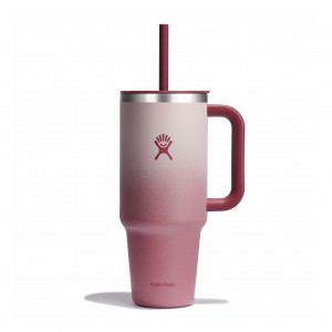 Hydro Flask 40 oz All Around Travel Tumbler Travel Tumbler Bayberry Ombre | 10NLWCQUO