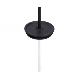 Hydro Flask Large Press-In Straw Lid Accessoires Schwarz | 16MLNFQXI