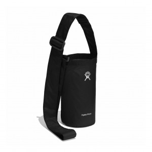 Hydro Flask Medium Packable Bottle Sling Accessoires Schwarz | 81QDAMKWL